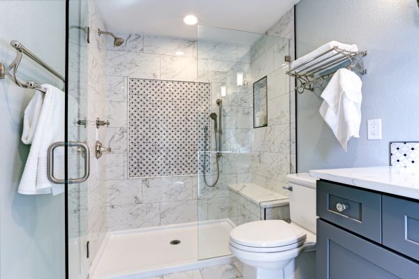 Shower Base Installation in Naples