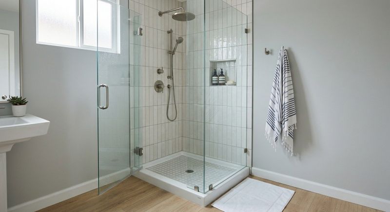 Shower Installation detail